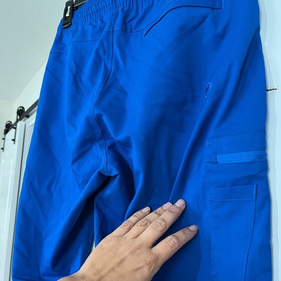 Healing Hands Purple Label•Men's Scrub Set,Solid Top + Utility Cargo Pant,Sz XL - Picture 14 of 17